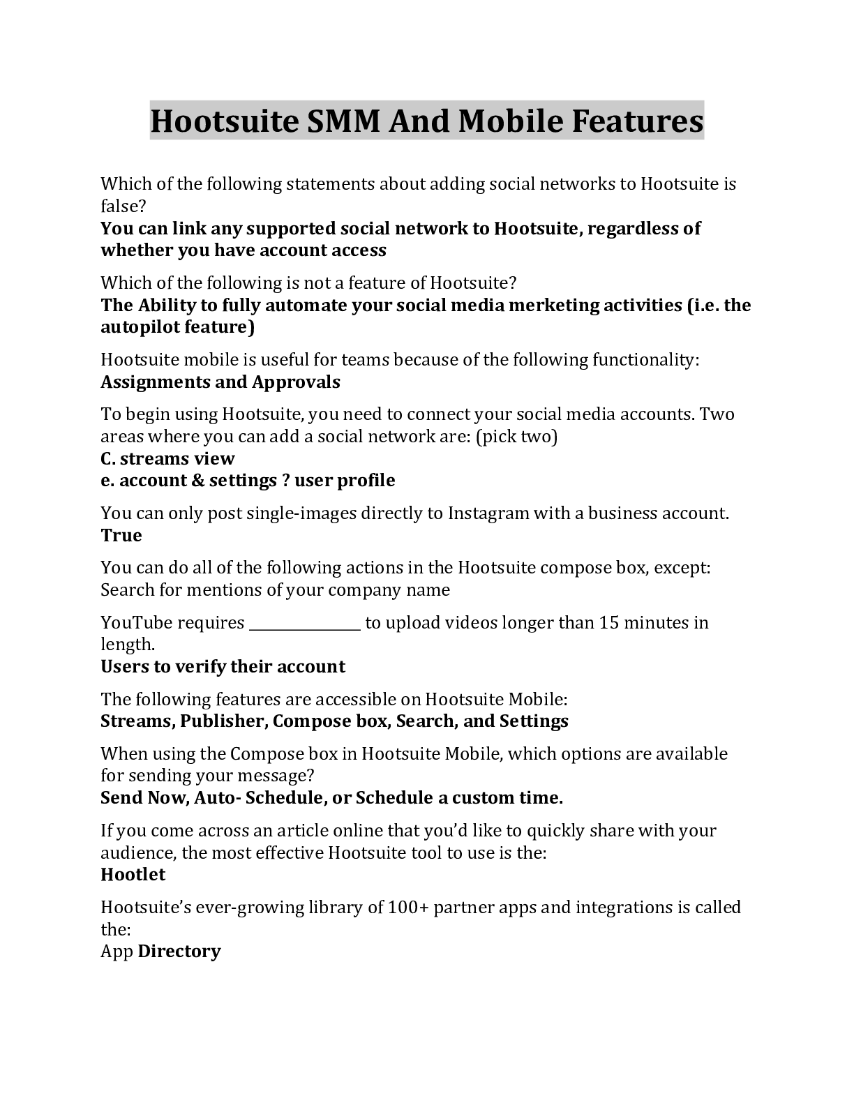 Preview image for Hootsuite SMM And Mobile Features